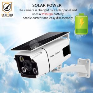 Solar Powered Security Camera, 1080P Wireless WiFi Battery Cameras, Radar Motion Detection Night Vision IP CCTV Outdoor Cam with Removable Solar Panel1